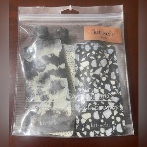 Kitsch Refillable Travel Pouch Trio
